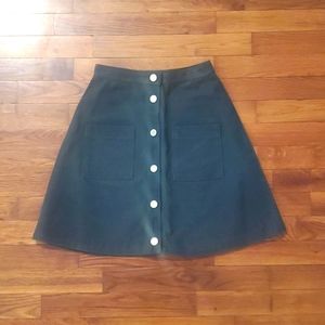 Waxed Canvas Skirt